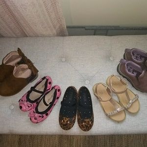 Girls Shoe Bundle (5 pairs) Size 10 (5 yr old girl